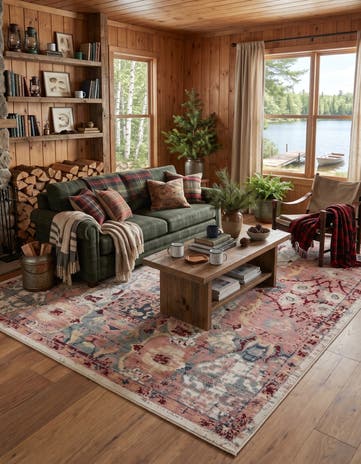 Pink Charleston Rug