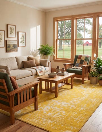 Yellow Arlington Rug