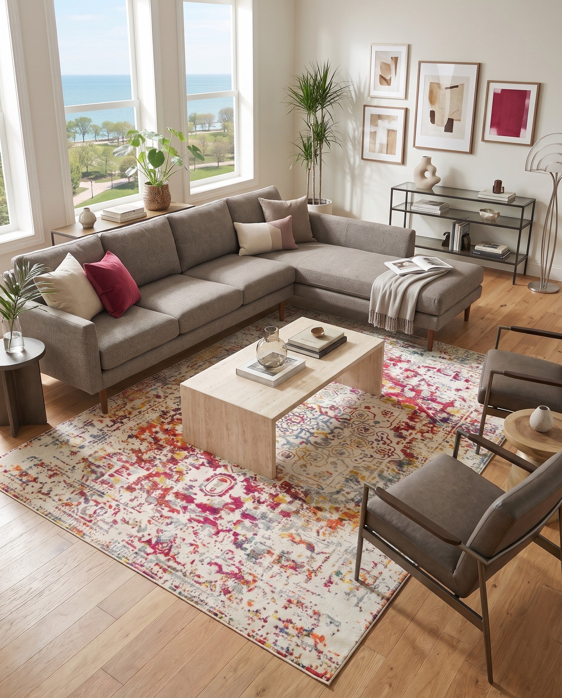 Light Multi Arlington Rug