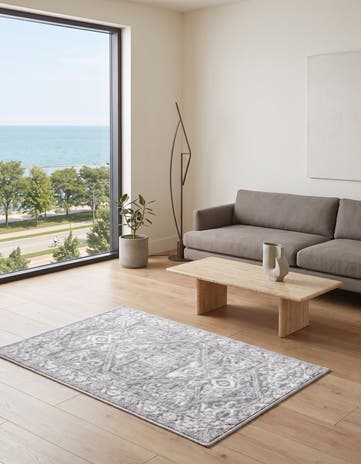 Gray Boston Rug