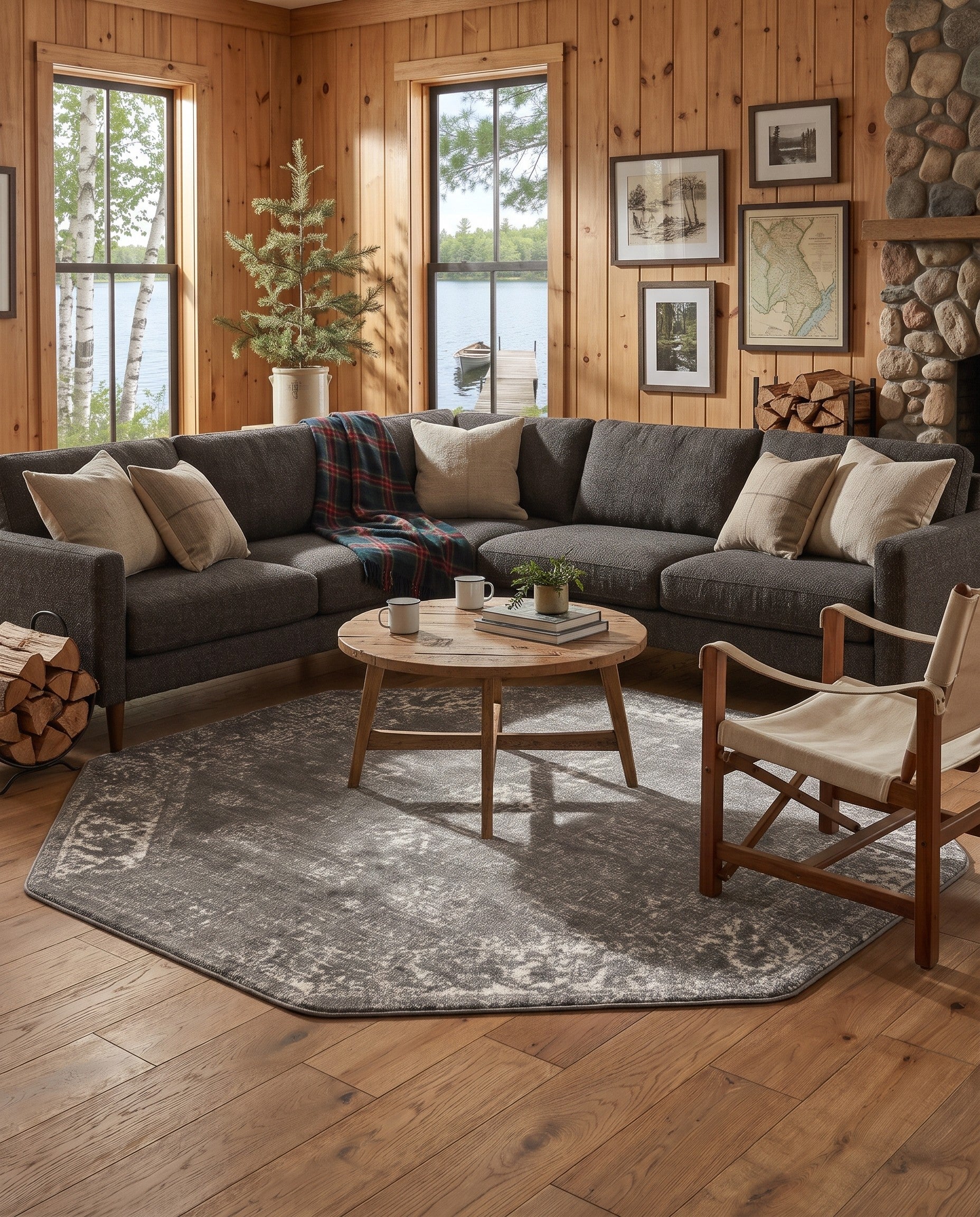 7' 10 x 7' 10 Monte Carlo Octagon Rug