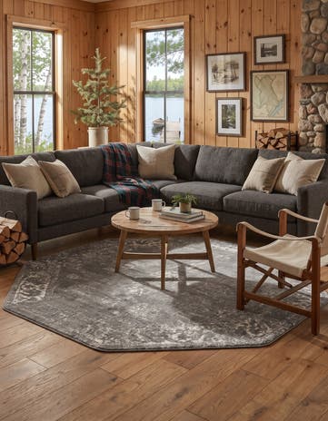 7' 10 x 7' 10 Monte Carlo Octagon Rug