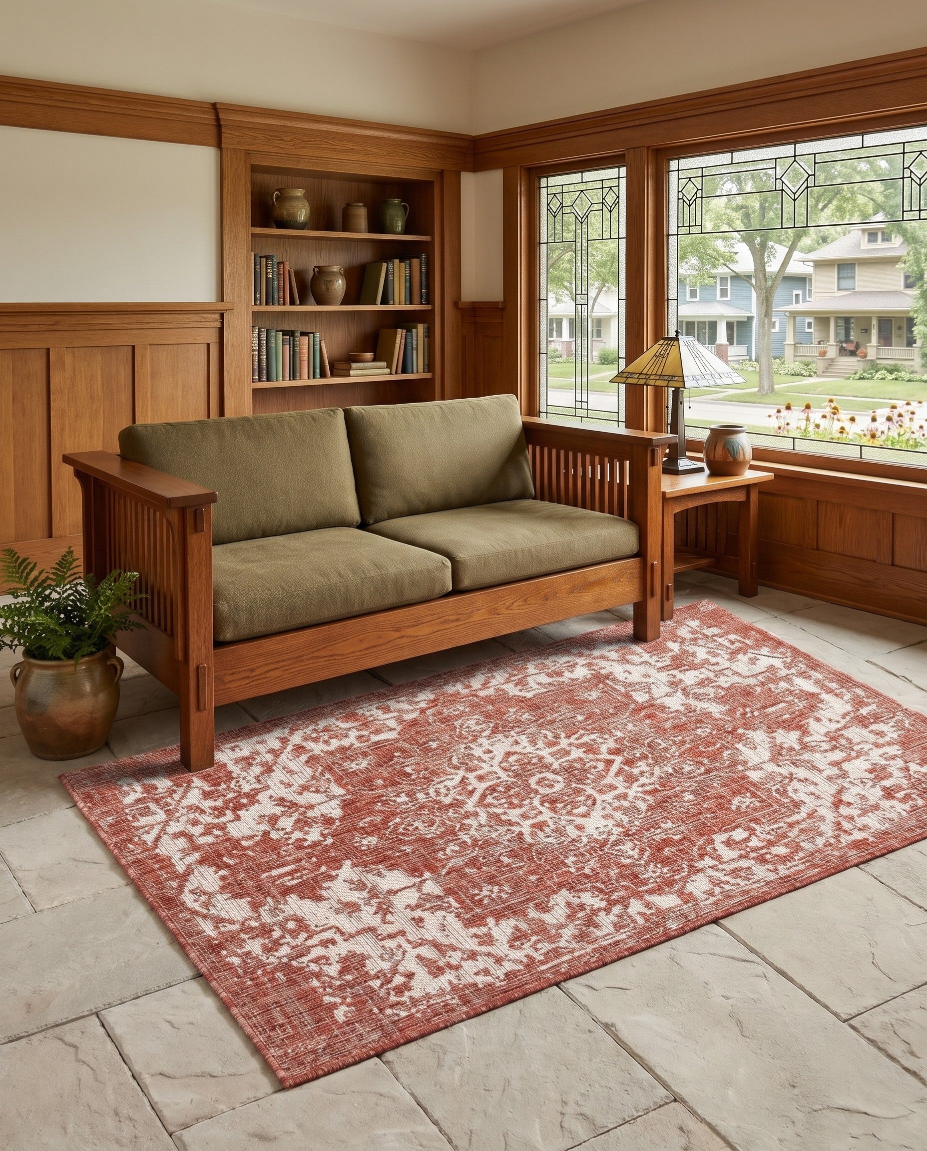 3' x 5' 3 Easy-Clean Jill Zarin Dubai Indoor / Outdoor Rug