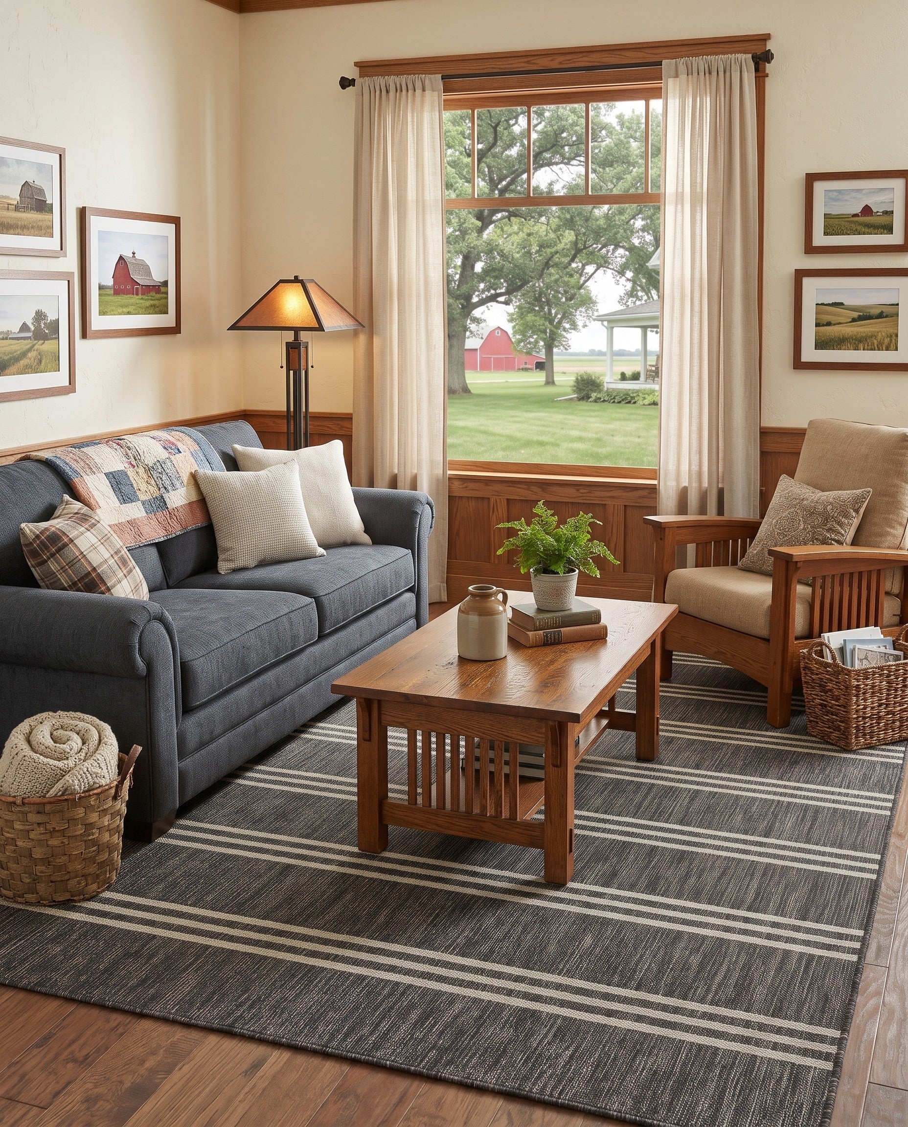 7' x 10' Easy-Clean Jill Zarin Anguilla Indoor / Outdoor Rug