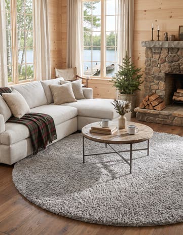 Sterling Zermatt Shag Round Rug