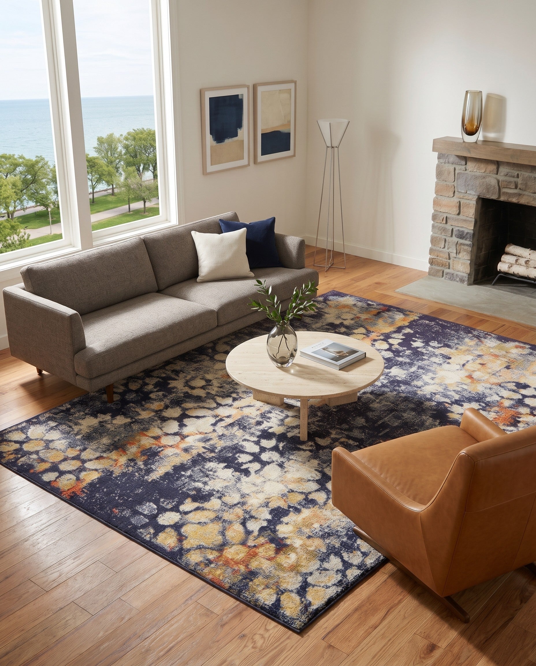 7' x 10' Washable Carnevale Rug
