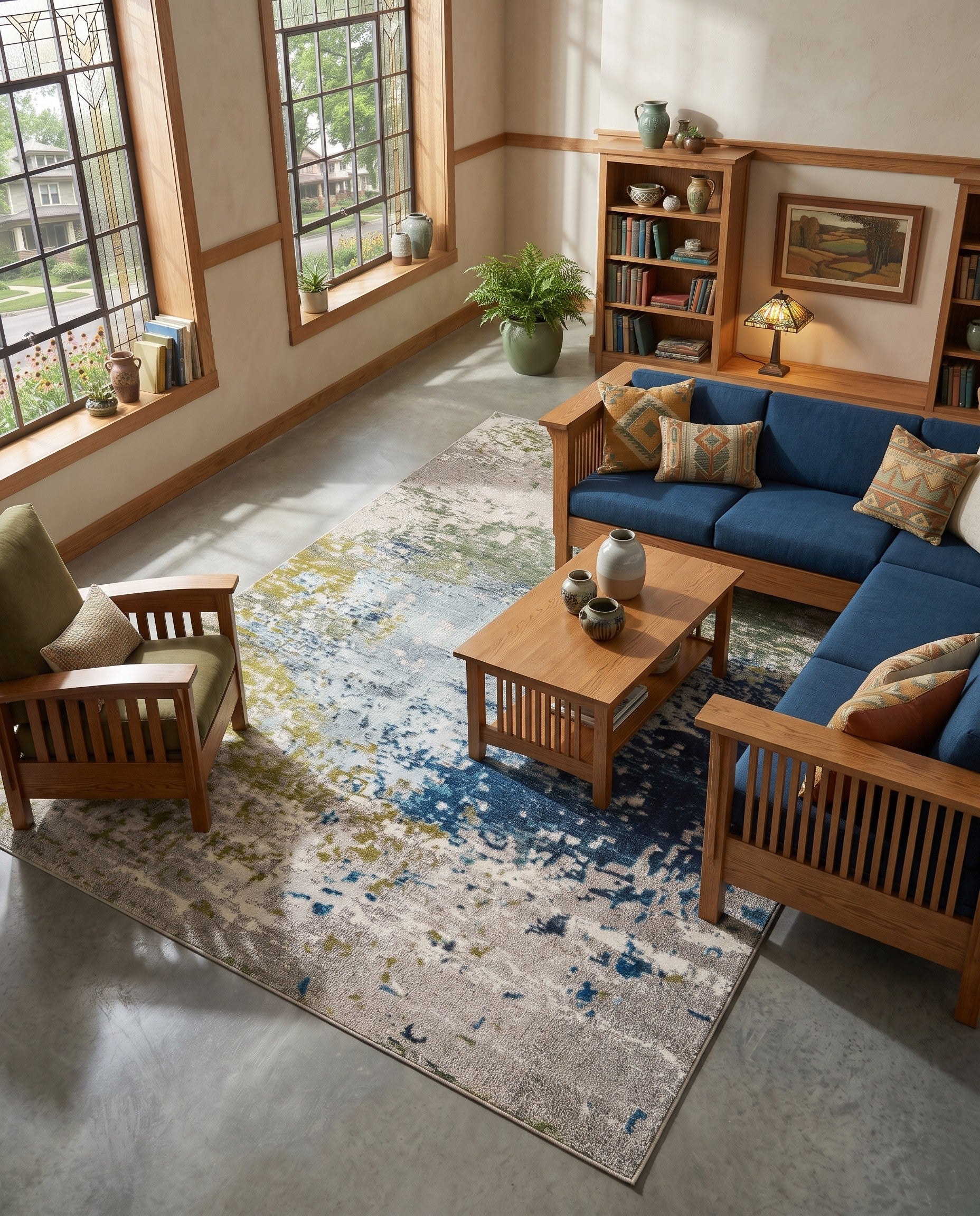 10' x 14' Washable Hyacinth Rug