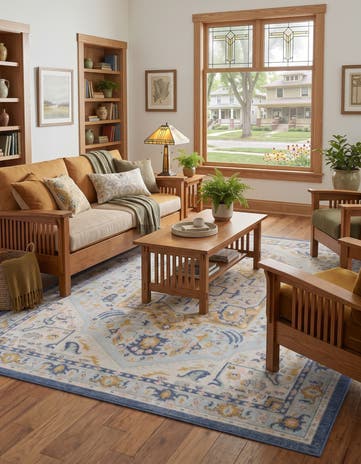 Sky Blue Whitney Rug