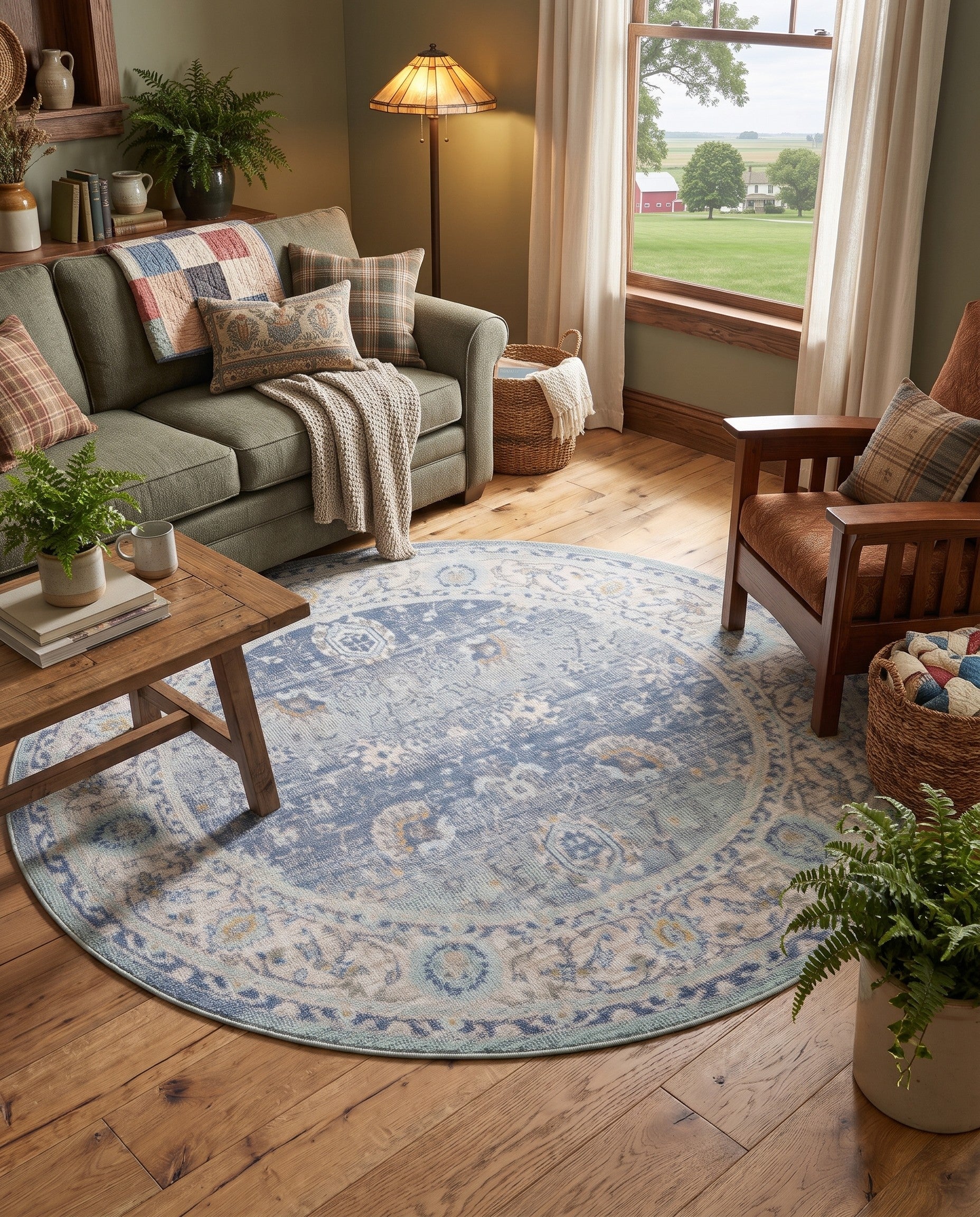 5' x 5' Whitney Round Rug