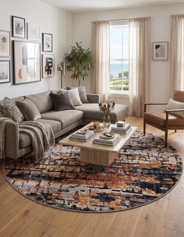 Tucson Round Rug