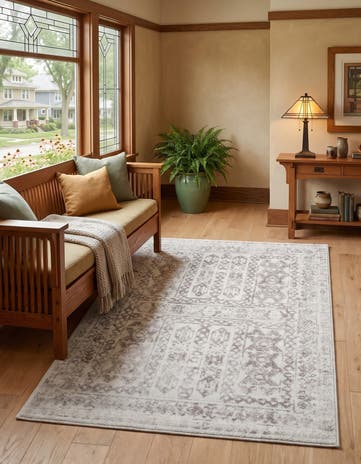 Cream Oxford Rug