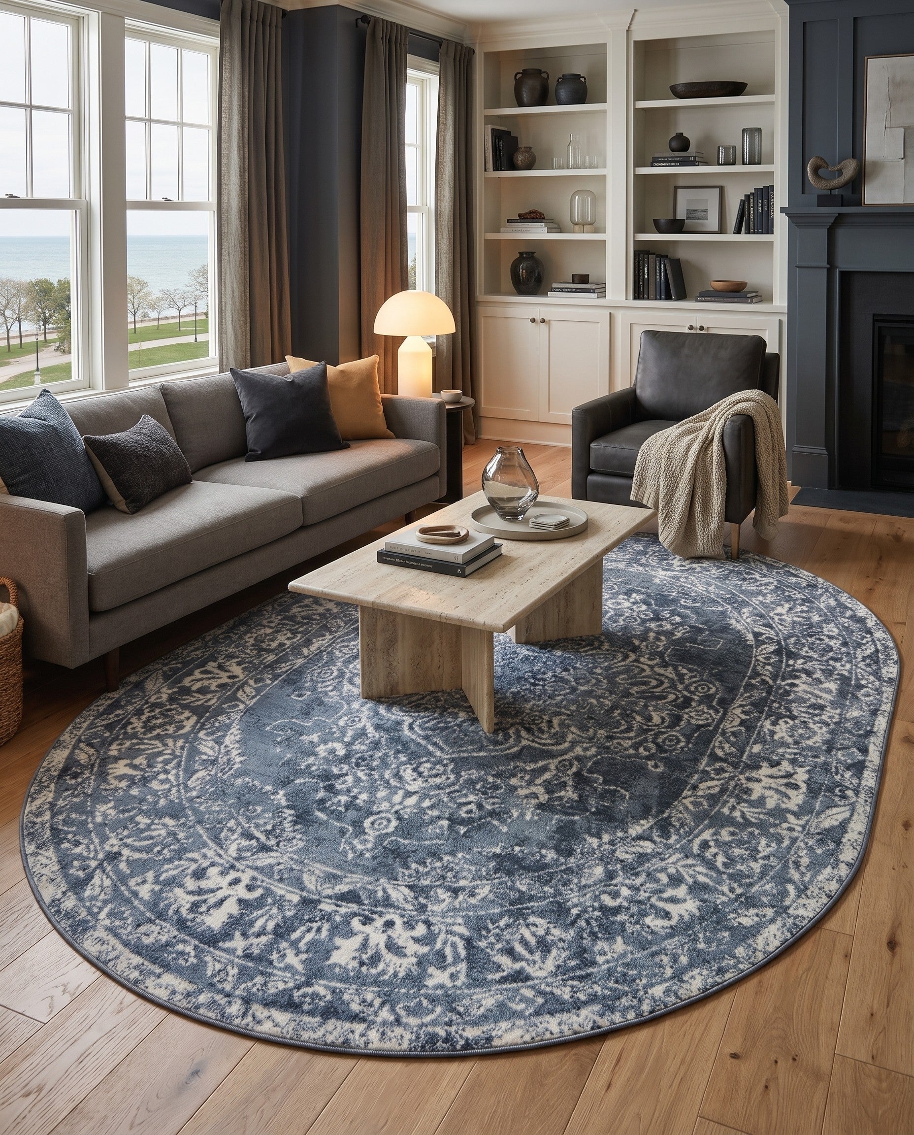 8' x 10' Oxford Oval Rug