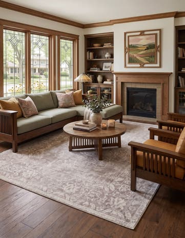 Gray Oxford Rug