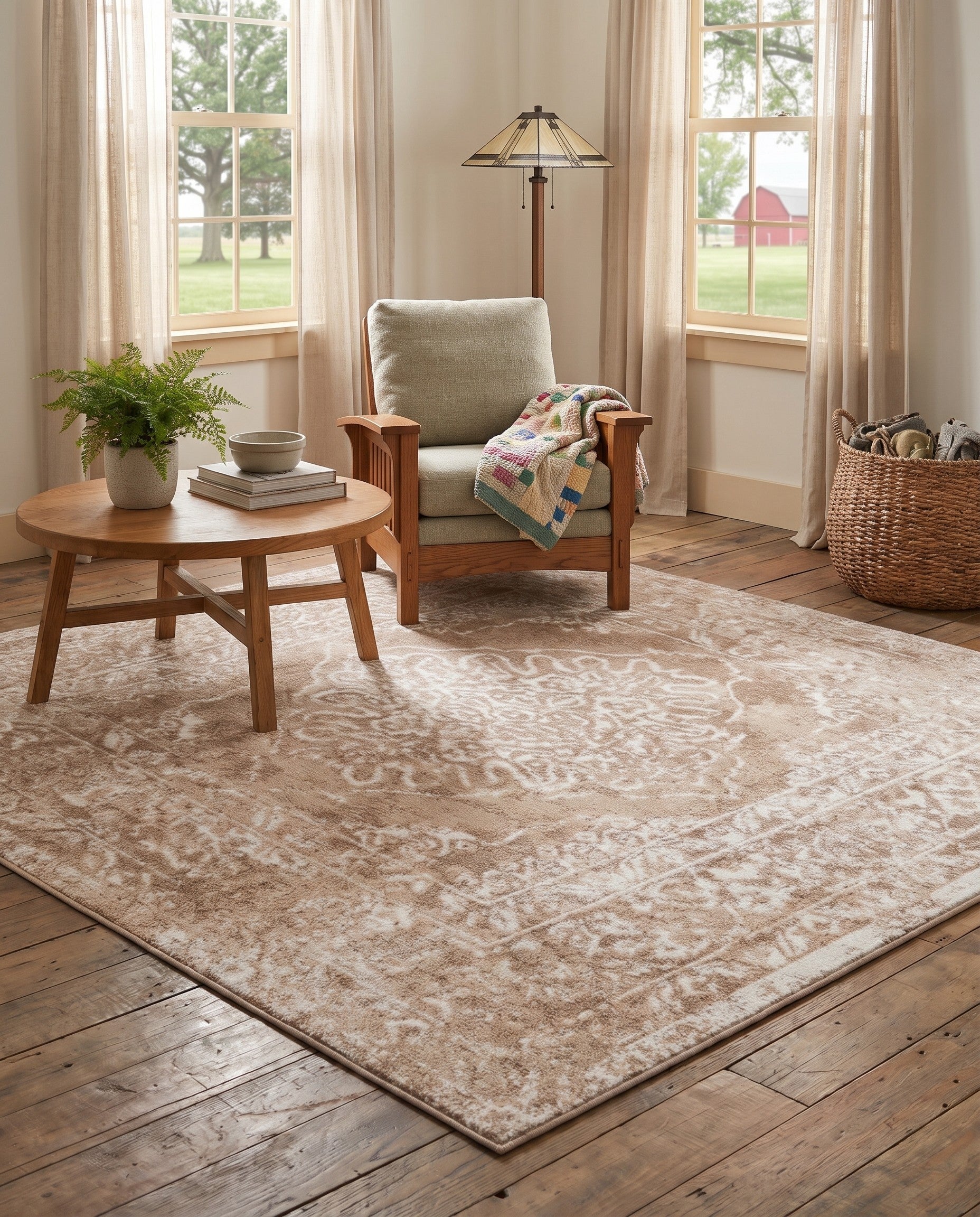 6' x 6' Oxford Square Rug