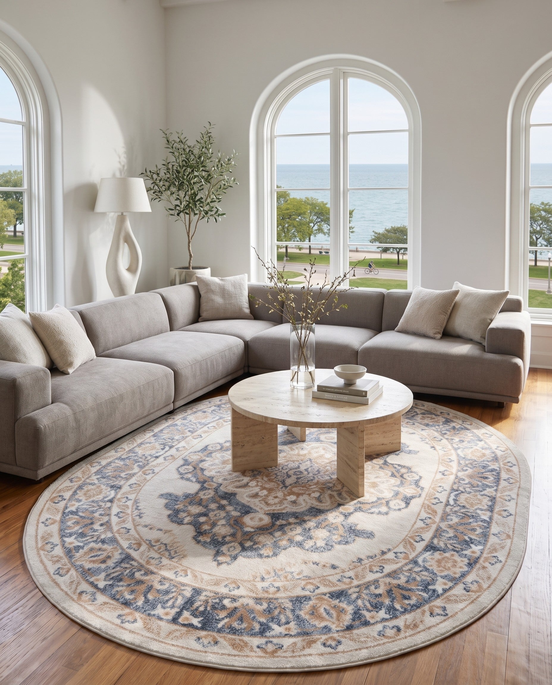 8' x 10' Oxford Oval Rug