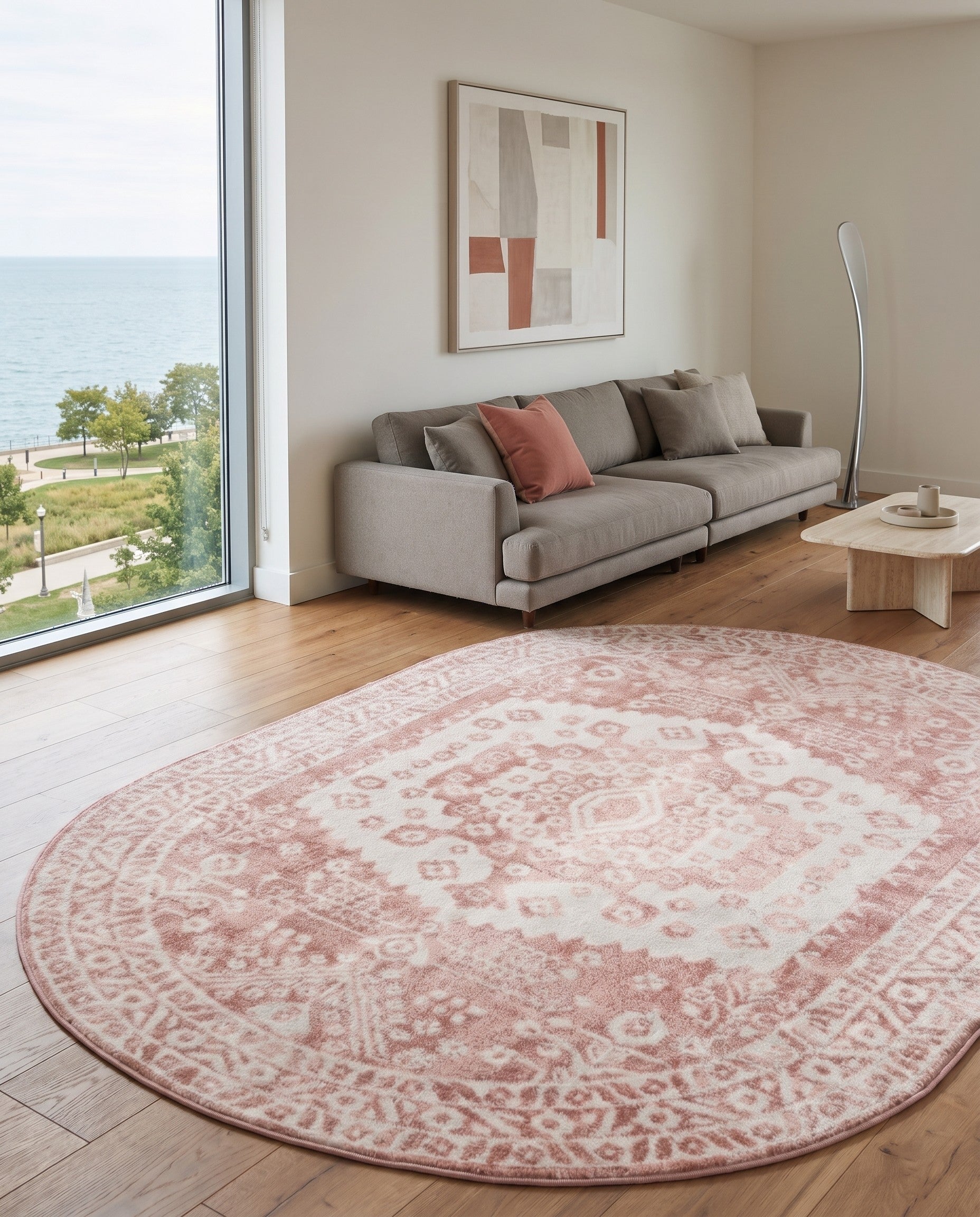 5' x 8' Oxford Oval Rug