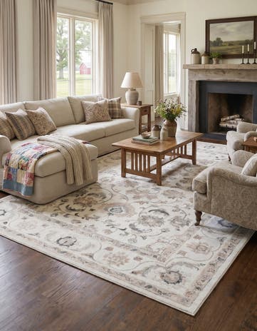 Ivory Aurelia Rug