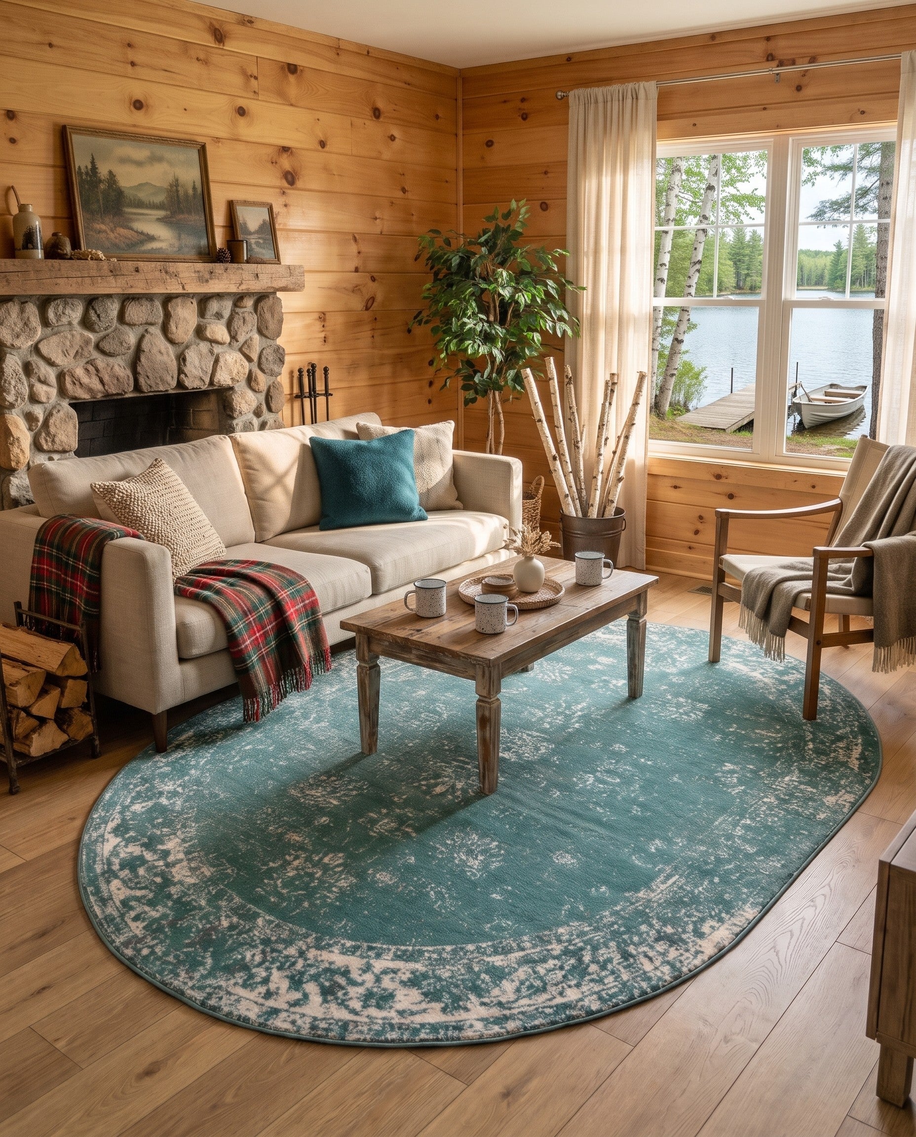 7' 10 x 10' Monte Carlo Oval Rug