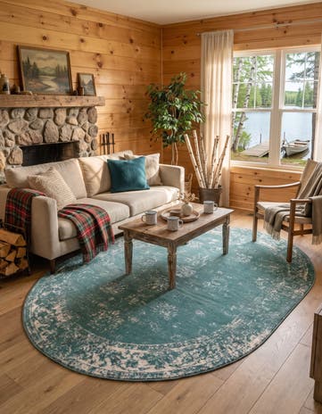 7' 10 x 10' Monte Carlo Oval Rug