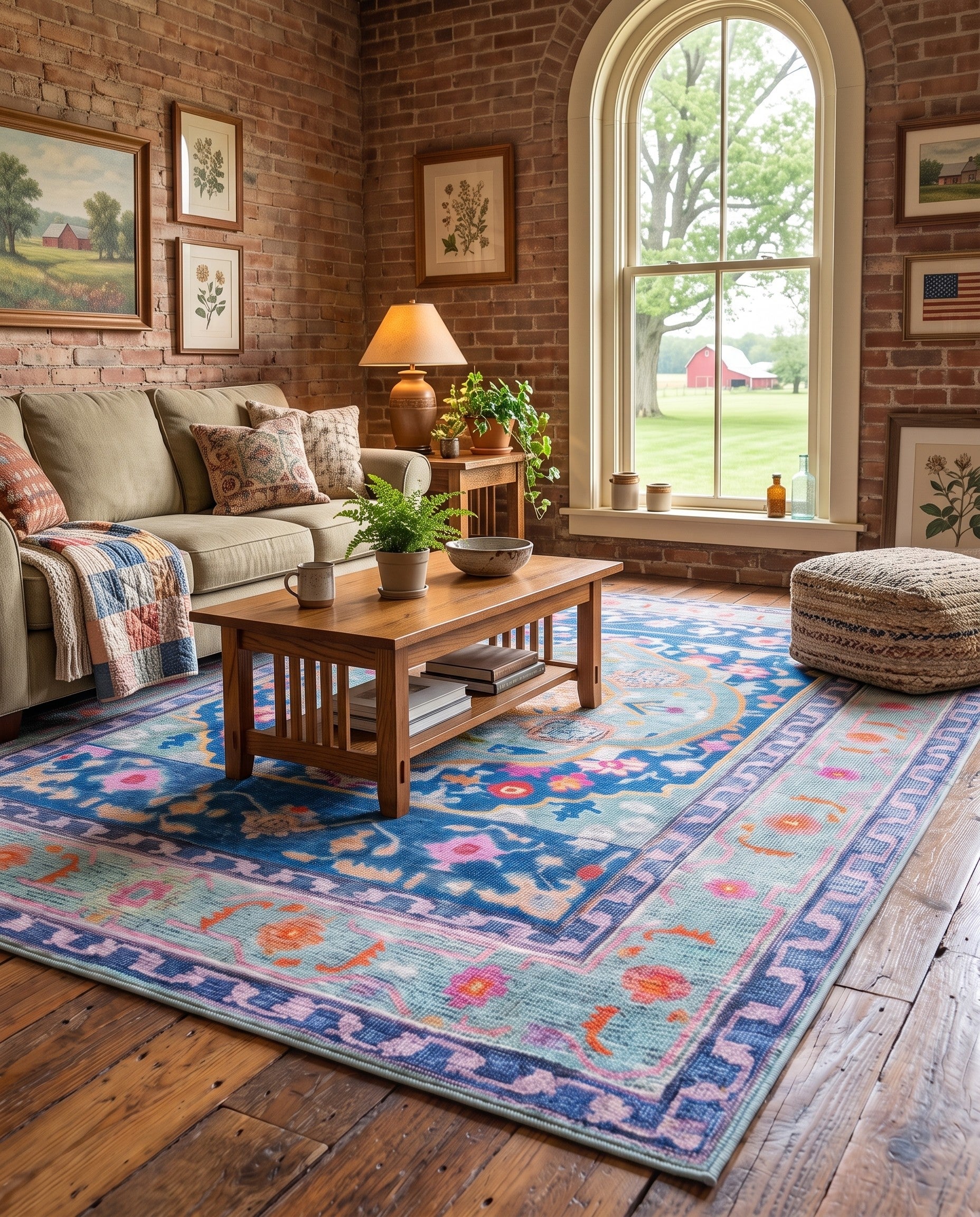 8' 4 x 12' Washable Timeless Rug