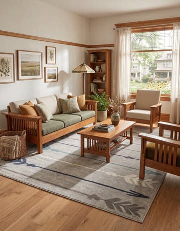 Light Gray Equinox Rug