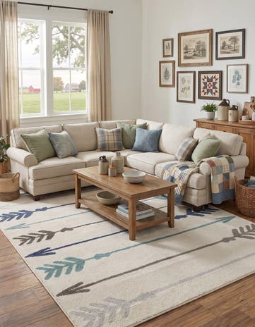 Ivory Equinox Rug