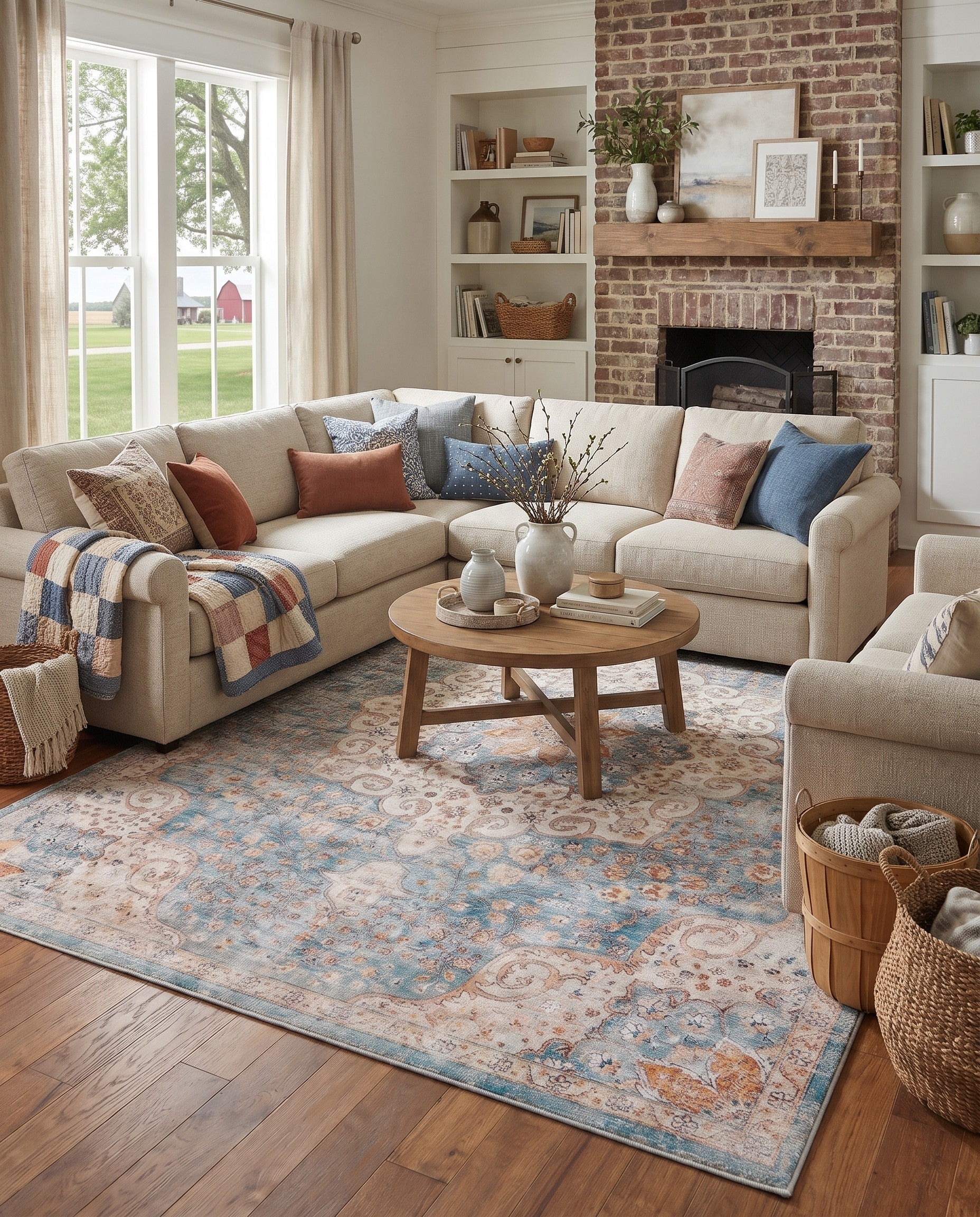 Blue Newport Rug