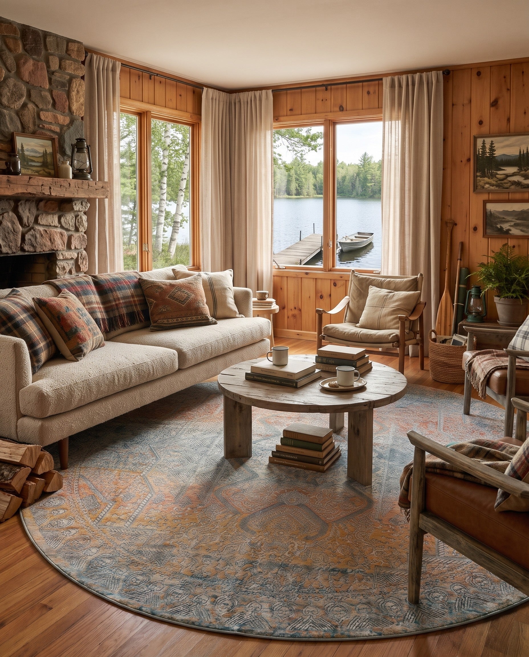Newport Round Rug