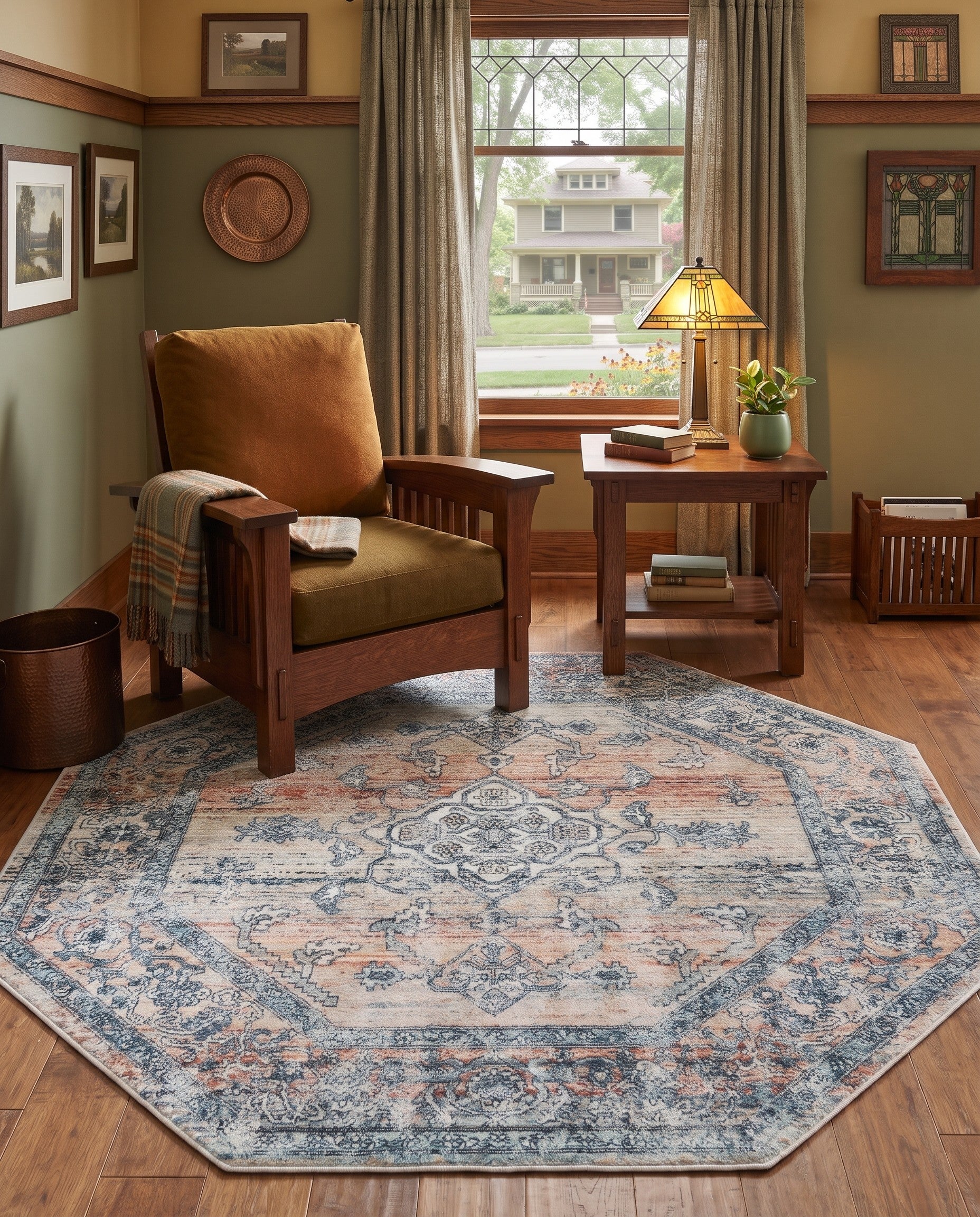 4' x 4' Newport Octagon Rug