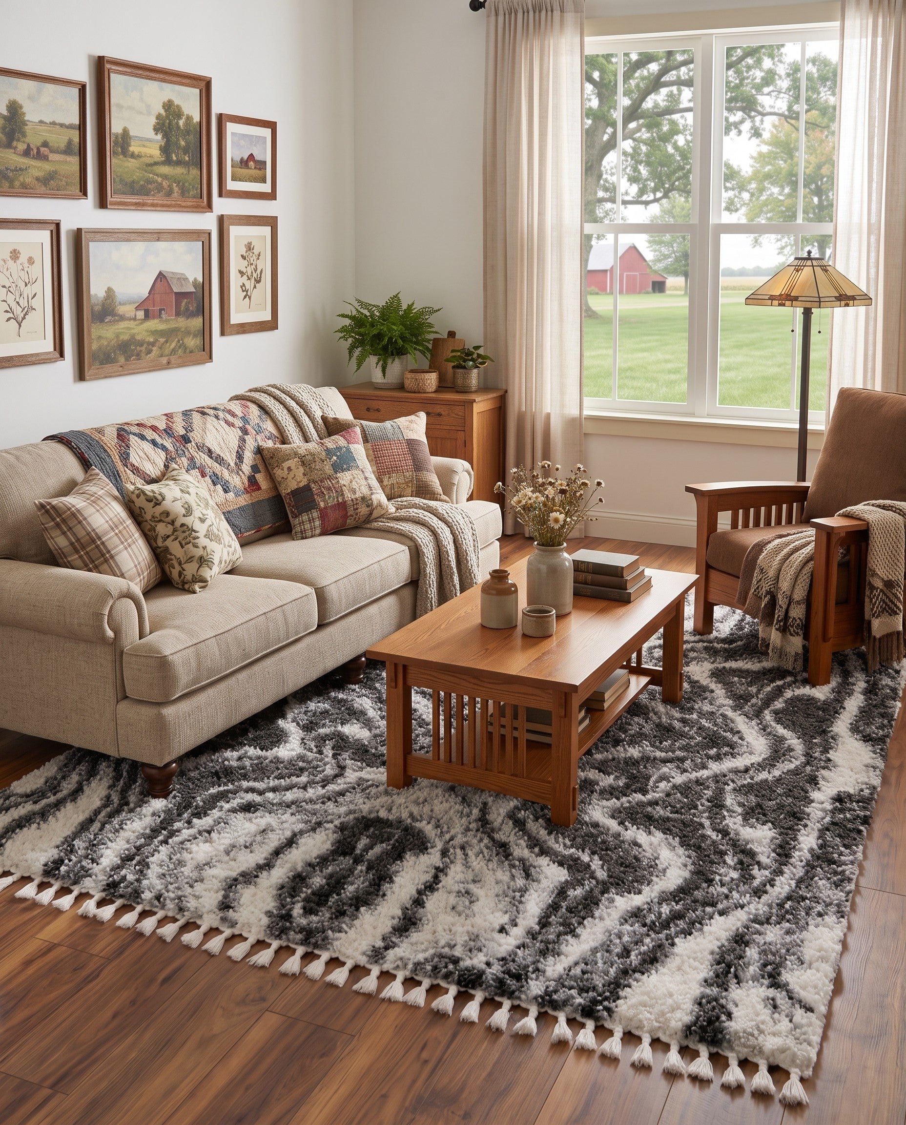 7' 10 x 10' Athena Shag Rug