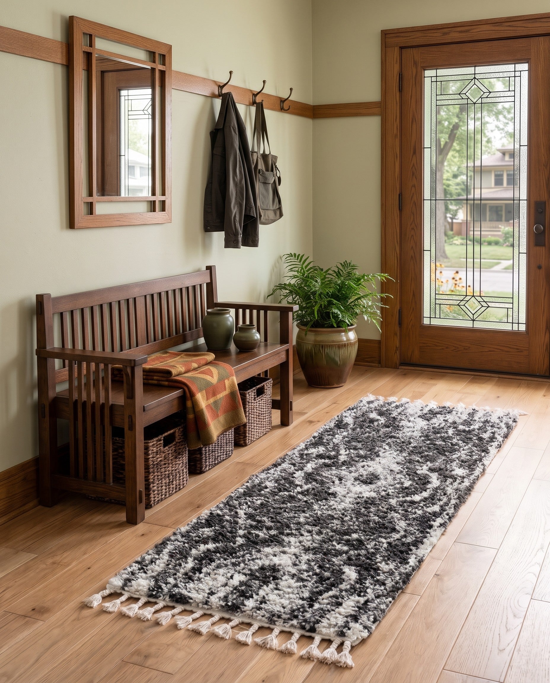 2' 7 x 8' 2 Athena Shag Runner Rug