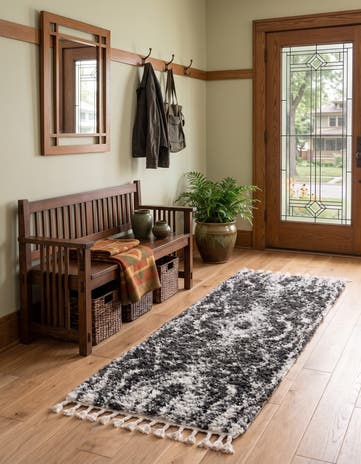 2' 7 x 8' 2 Athena Shag Runner Rug