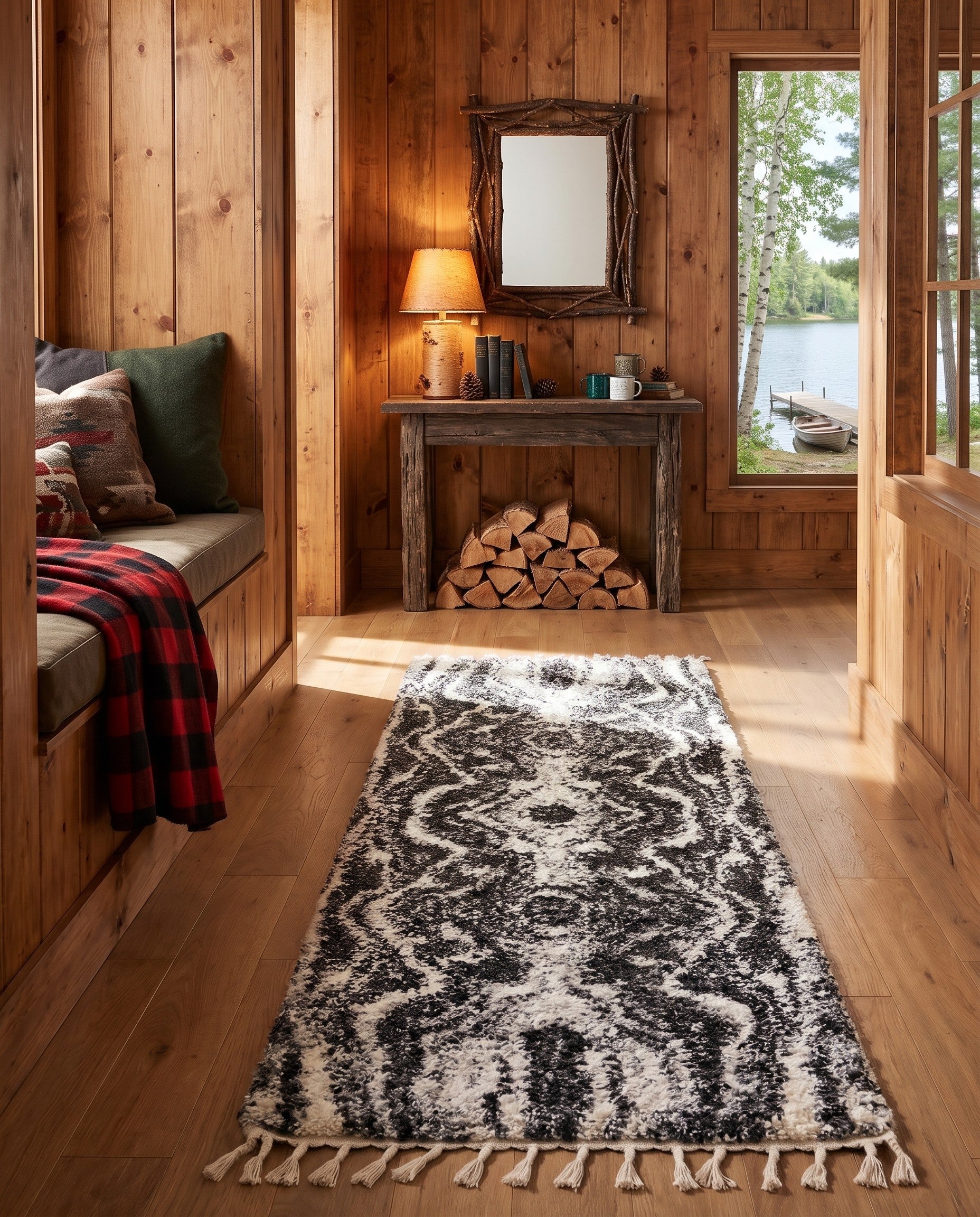 2' 7 x 8' 2 Athena Shag Runner Rug