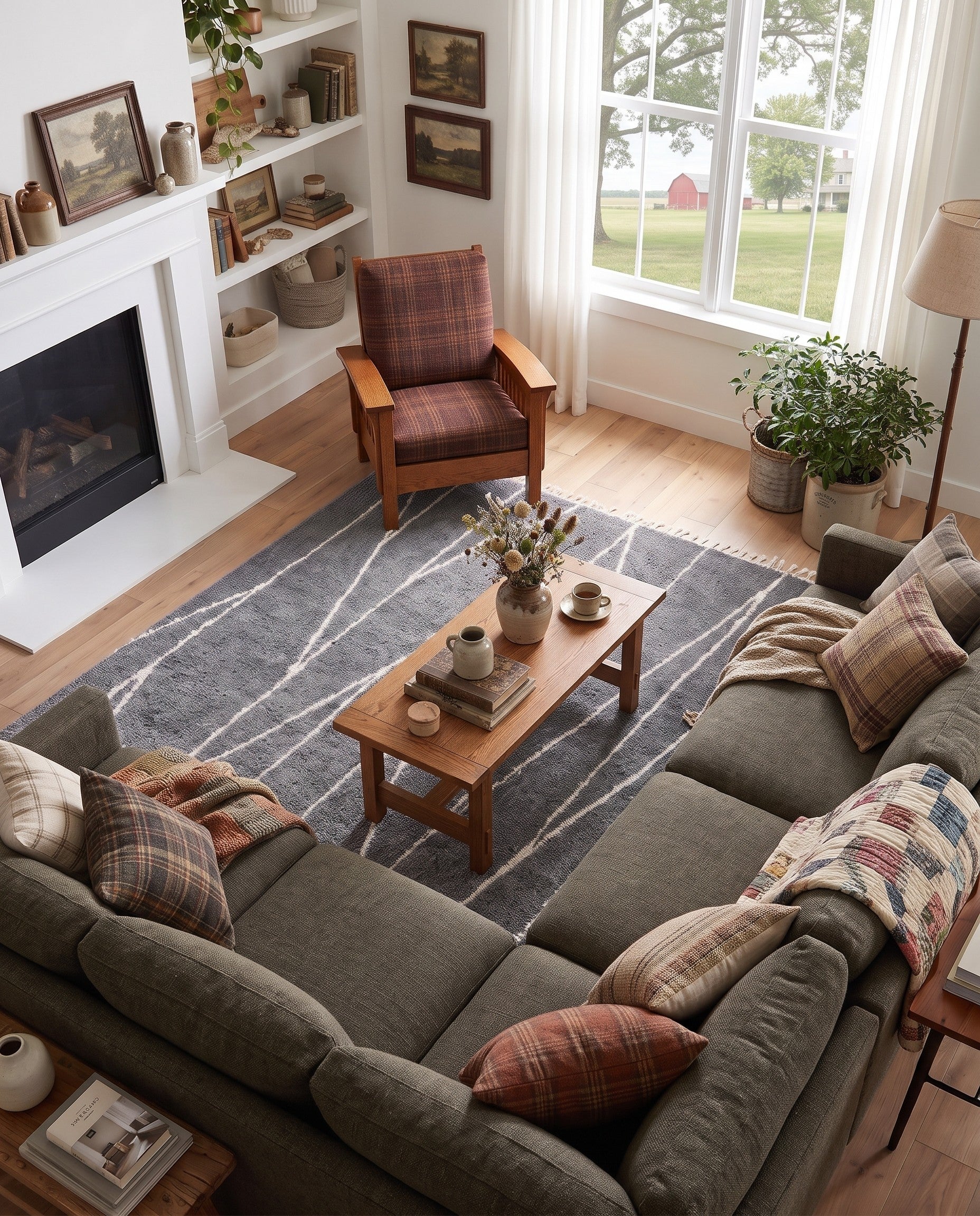 10' x 10' Serenity Shag Square Rug