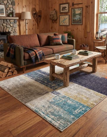 Washable Vivid Rug