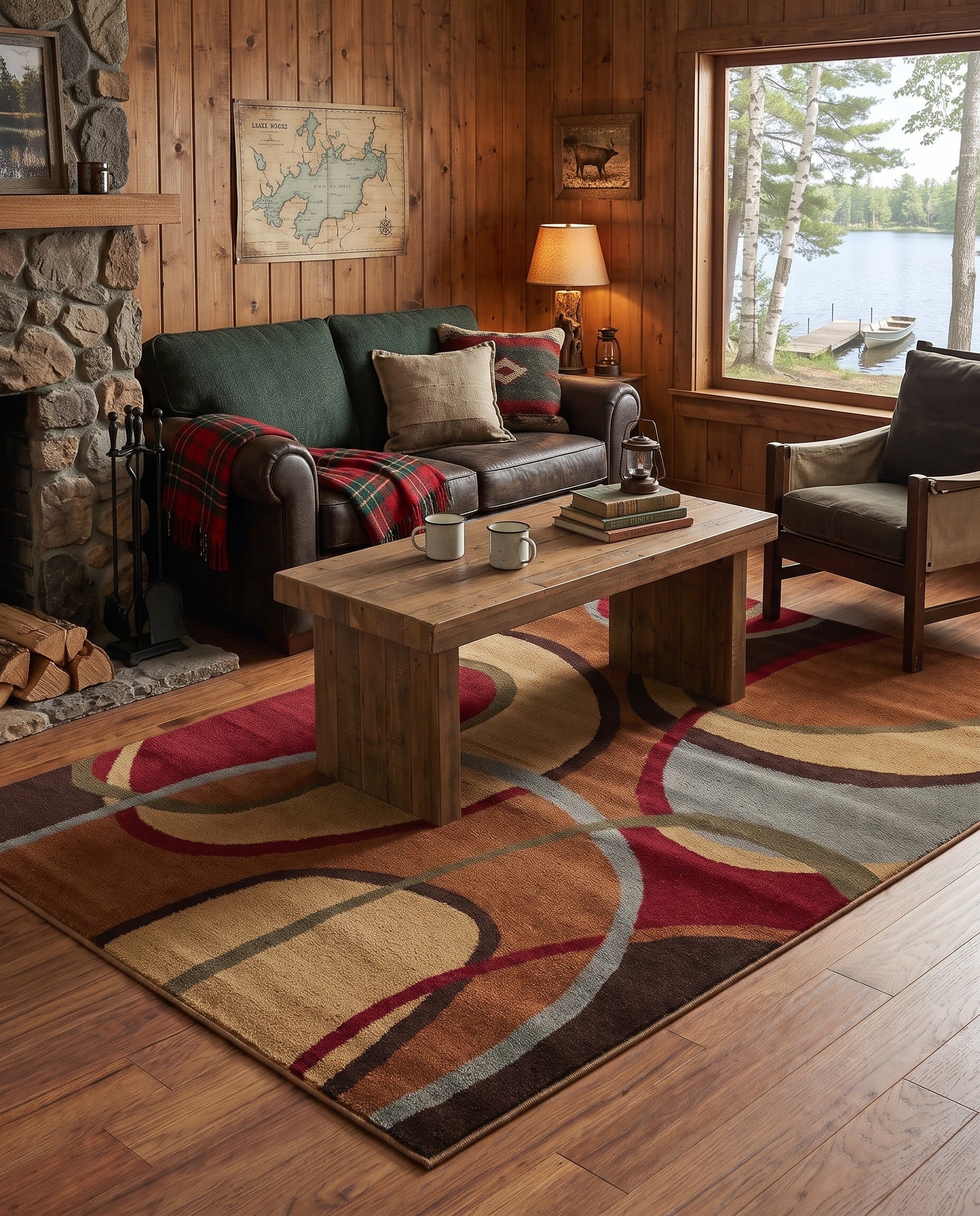 4' x 6' Cafe Rug