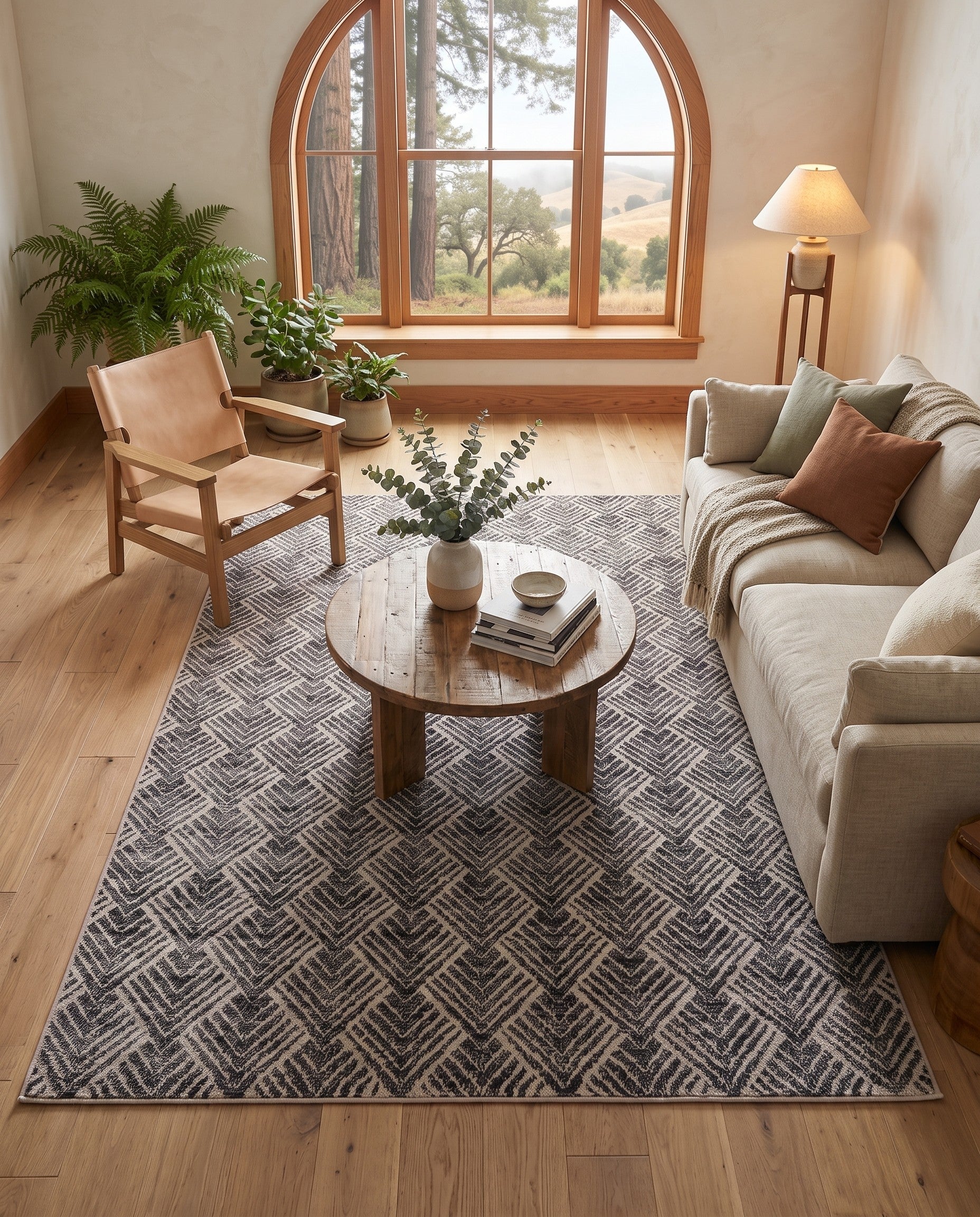 5' 3 x 8' Eco Trellis Rug