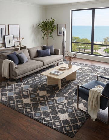 10' x 13' Eco Trellis Rug