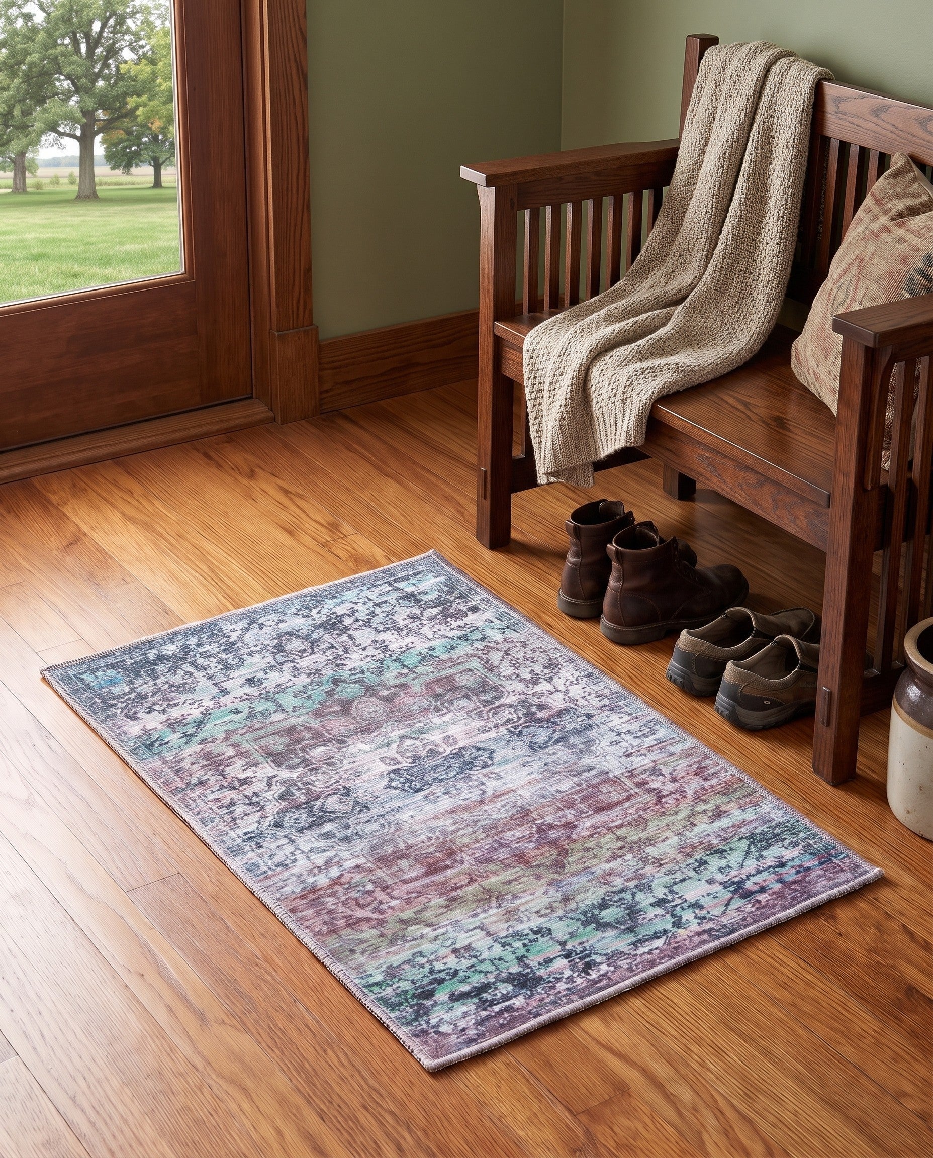 2' x 3' Washable Francesca Rug