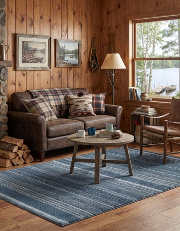 Blue Gemstone Rug