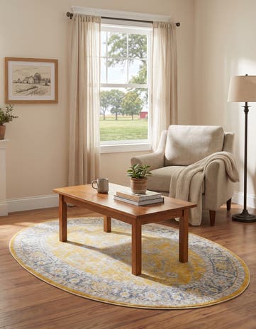 3' 3 x 5' 3 Santiago Oval Rug