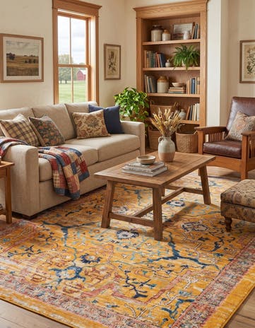 Yellow Lola Rug