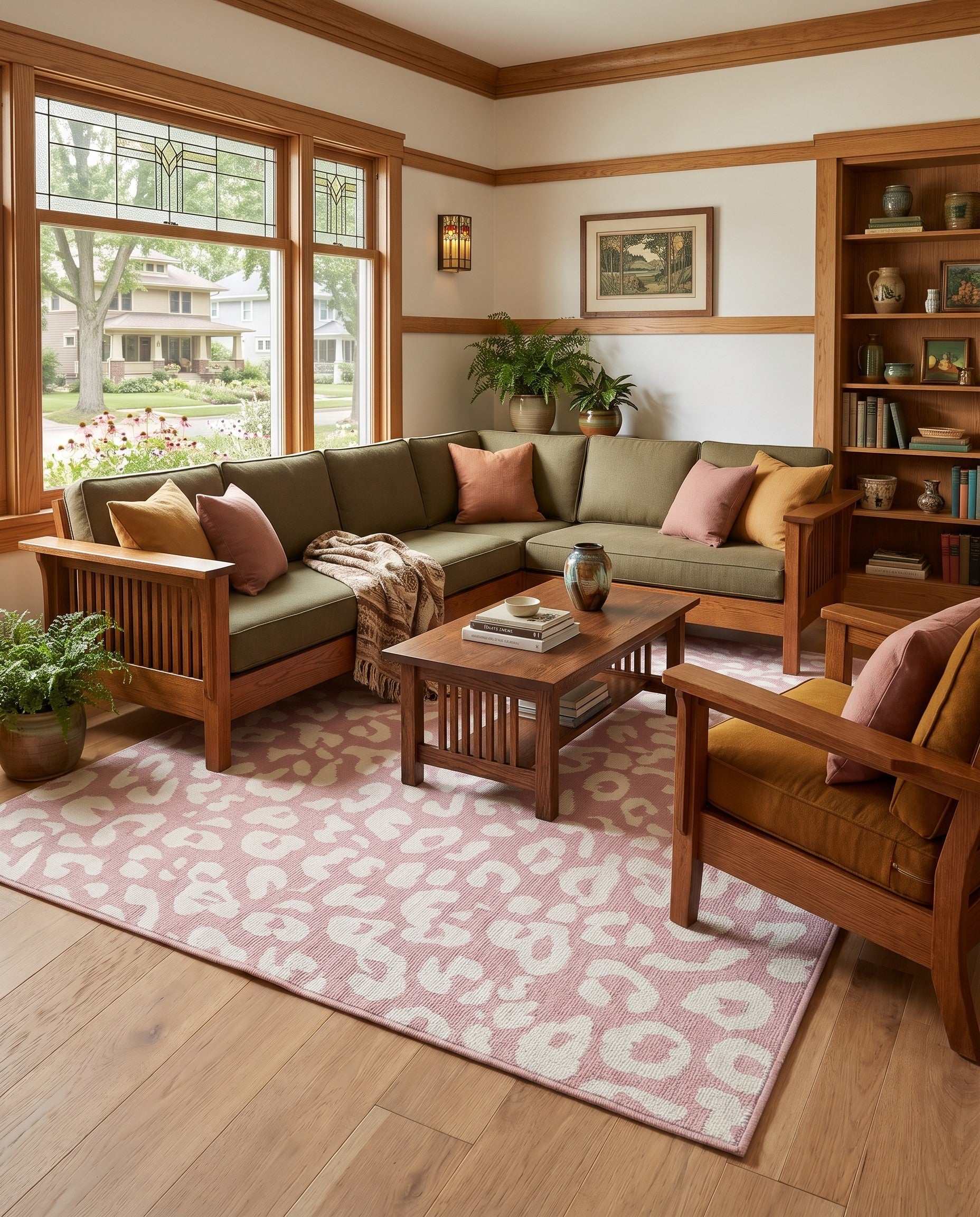 10' x 14' Easy-Clean Safari Indoor / Outdoor Rug