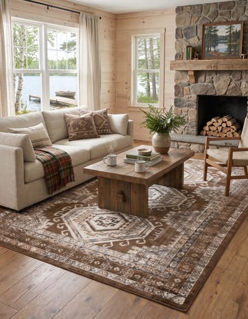 Brown Charlotte Rug