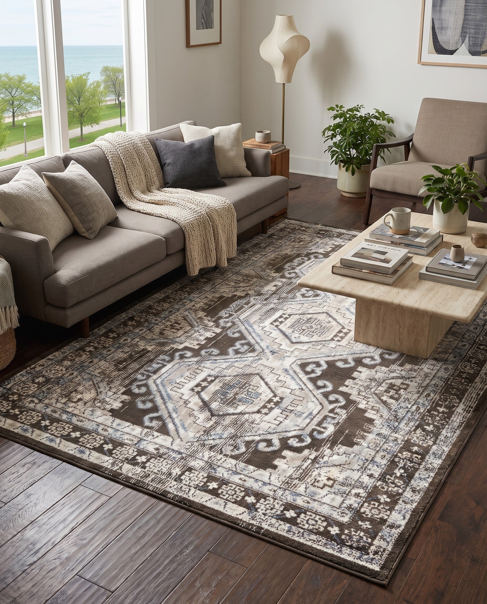 Gray Charlotte Rug
