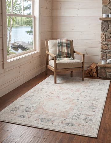 Ivory Madeline Vintage Rug