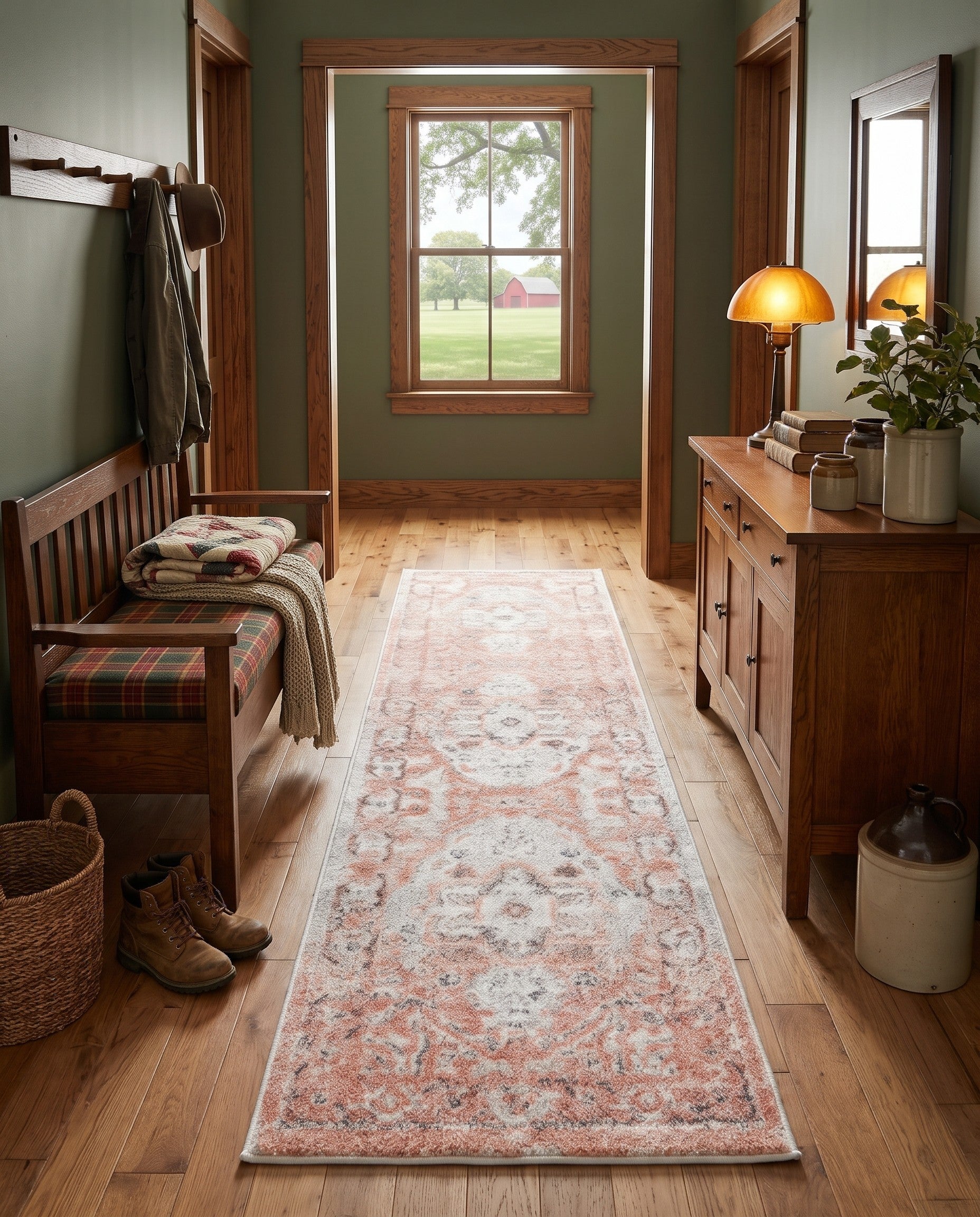 2' x 8' Madeline Vintage Runner Rug