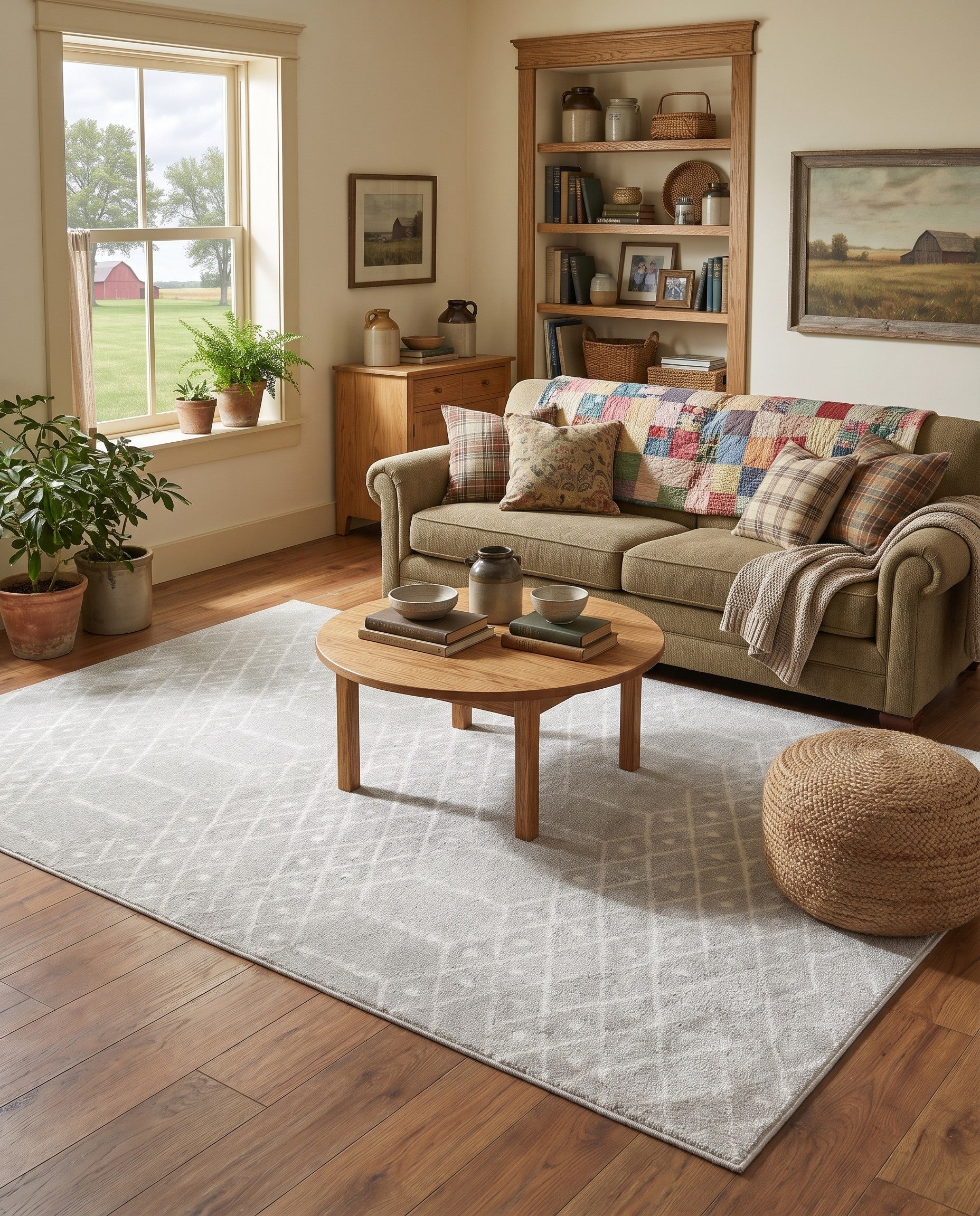 6' x 9' Paxon Trellis Rug