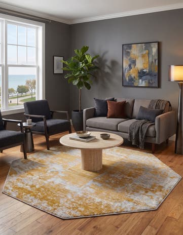 5' 3 x 5' 3 Finsbury Octagon Rug