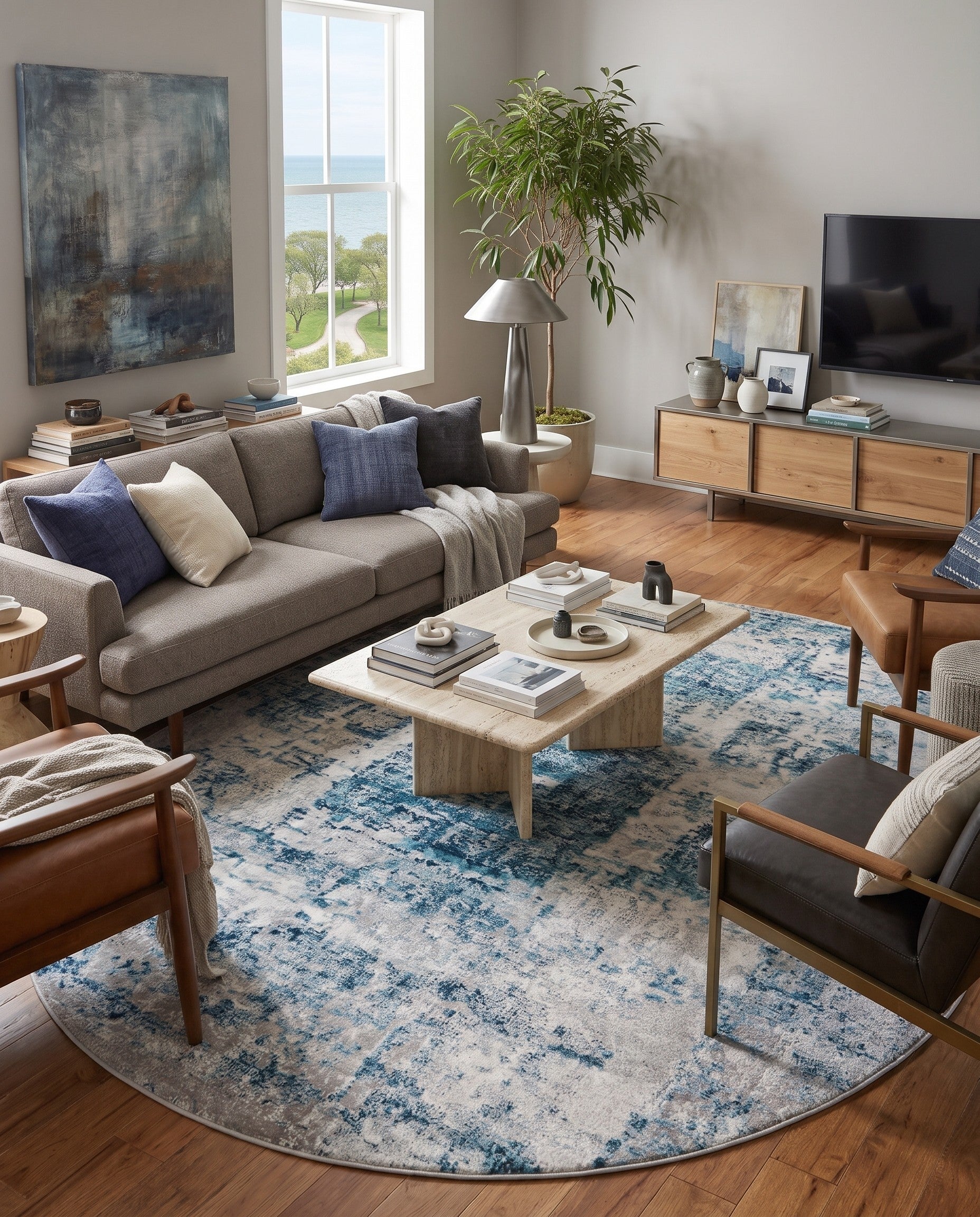 7' 10 x 10' Finsbury Oval Rug